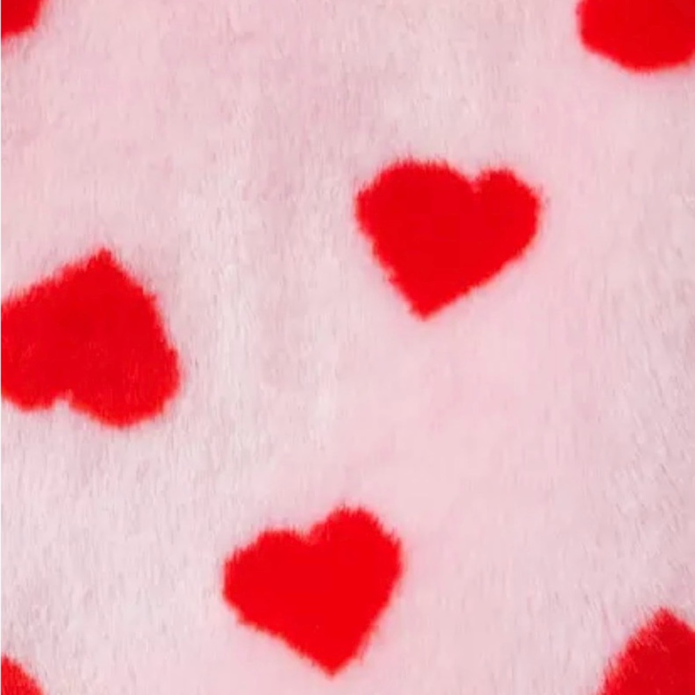 Janie and Jack Heart Faux Fur Jacket - Girls 5-6 - Picture 7 of 7